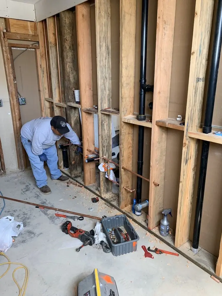 Commercial rough-in plumbing for Commercial Plumbing in West Middletown Estates
